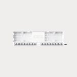 OZZ DLP1 kentekenplaathouder met witte lightbar (2 lichtbronnen)-88220-88220-2