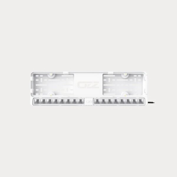 OZZ DLP1 kentekenplaathouder met witte lightbar (2 lichtbronnen)-88220-88220-2