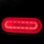 LED neon markeringslicht rood | 12-24v | 50cm. kabel | MV-2200R-FT-072 C LED-MV-2200R-3