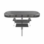 Compacte R65 Dark lens minibar 12-24V vaste montage | MLB380R65ATM-MLB380R65ATM-MLB380R65ATM-3