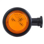 LED pendellamp korte steel | heldere lens | 12-24v | MB-1010RA-LD 2622-MB-1010RA-3