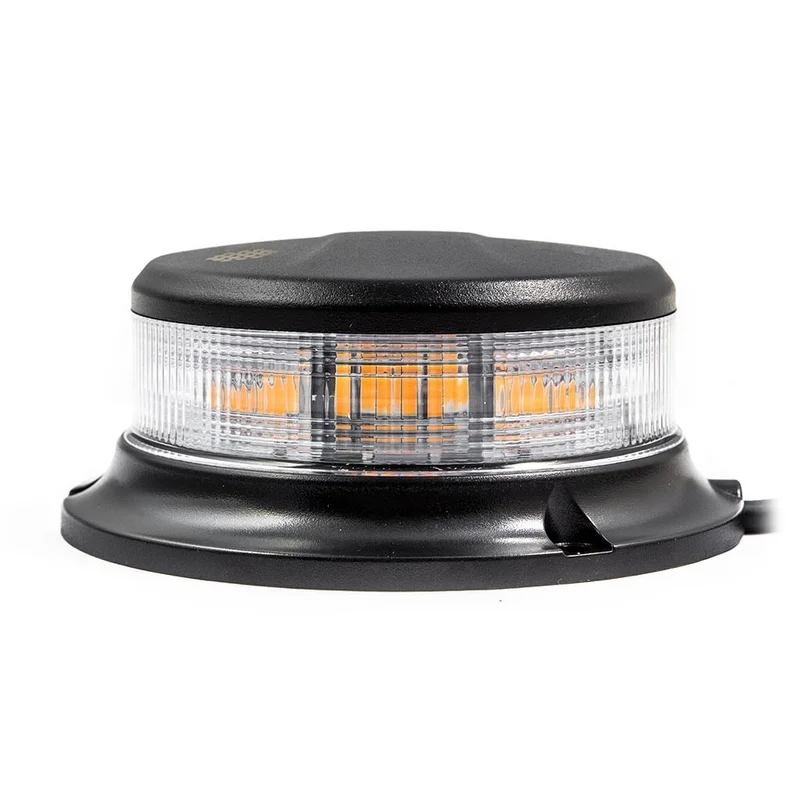 LED Rundumleuchte | amber | mit klarer Linse | 12-24v | R65 | 3-Schraube | S07ZL601AC--S07ZL601AC