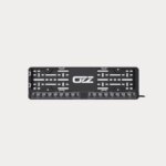 OZZ DLP1 kentekenplaathouder met zwarte lightbar (2 lichtbronnen)-88219-88219