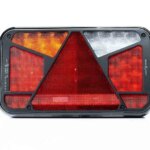 LED achterlicht links | 12-24v | 6-functies 6-PIN bajonet | VC-4501B6-FT-370 L NT LED BAJONET 6PIN-VC-4501B6