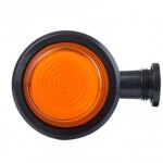 LED pendellamp amber | korte steel | matte lens | 12-24v | MB-1020A-LKD 2608-MB-1020A-4