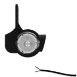 Links | LED breedtelamp met korte steel | 12-24v | 20cm. kabel | M10BV-801RWA-FT-140 W L LED-M10BV-801RWA