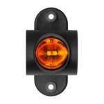 LED dark Breedtelamp rood-wit-amber 12-24v 50cm kabel-LD 2186/GRAPHITE-MB-4800DRWA-2