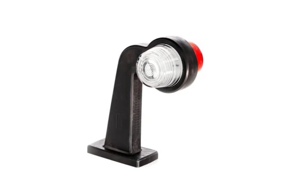 LED breedtelamp rechts rood-wit 12-24v 30cm kabel-FT-147 F P B/C LED-MB-2012RW-2