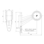 75mm². connector | M10BV-311RW-FT-009 C LED QS075 (NO SET ONLY LEFT VERSION)-M10BV-311RW-2