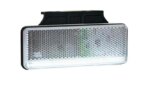LED markeringslicht neon wit met beugel | 12-24v | 50cm. kabel | MV-3250HW-LD 2509-MV-3250HW