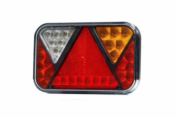Rechts | LED achterlicht met achterlicht & kentekenlicht | 12v | 5-PIN | VC-2732B5-FT-270 P TB LED COF BAJONET 5PIN-VC-2732B5-2