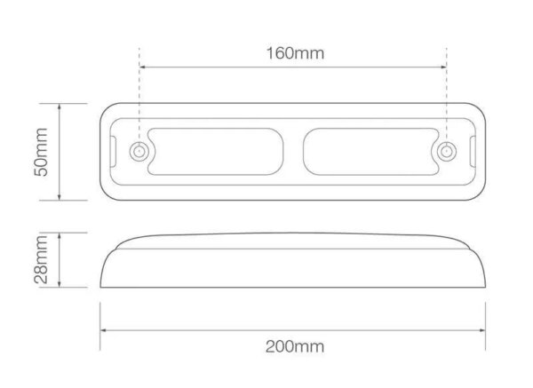 LED remlicht