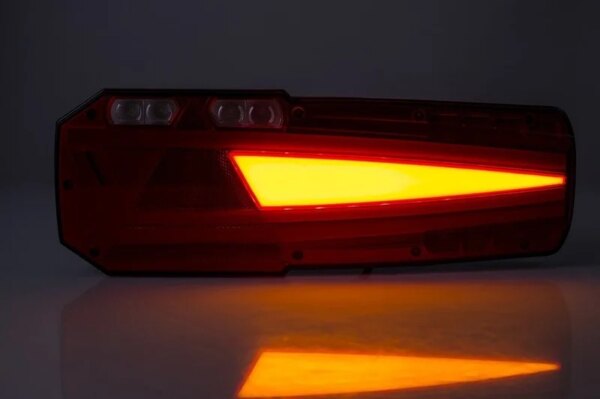 LED neon achterlicht links (non-driehoek) 12-24v 1