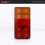 achterlicht-richtingaanw-reflector | 12v | twin pack | 151BAR2-151BAR2-151BAR2