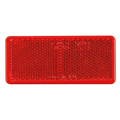 Rode reflector 90 x 40mm. | 3m-plakstrip | VRF-500R-DOB-035 C-VRF-500R Rode reflector 90 x 40mm. | 3m-plakstrip | VRF-500R-DOB-035 C-VRF-500R
