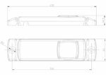 LED markeringslicht rood | 12-24v | 1