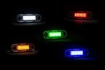 LED Markeringslicht inbouw groen 12-24v 0