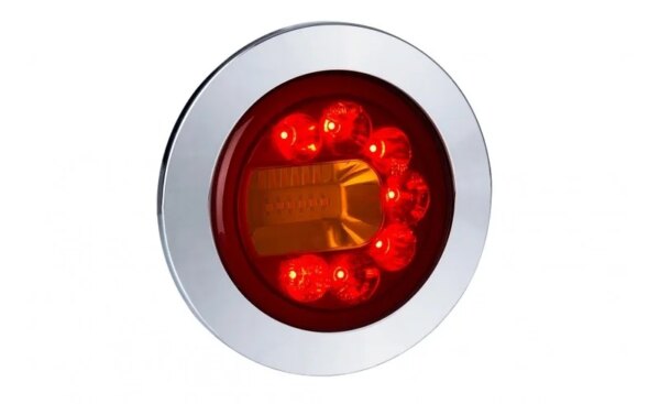 Links | LED combinatielicht 120mm. inbouw | 12-24v | 1