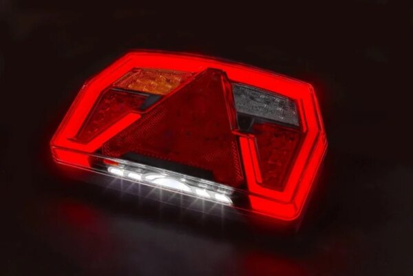 LED neon achterlicht links + kenteken 12-24v - 100cm kabel-FT-372 L TD LED-VC-4671-2