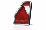 Links | LED achterlicht | driehoek model | 12v | 5-functie | 5-PIN | VC-3301B5-FT-277 L LED BAJONET 5PIN-VC-3301B5