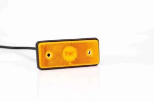 LED markeringslicht amber | 12-24v | 50cm. kabel | MV-5600A-MD-013 Z LED-MV-5600A