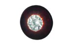 LED mistlicht met achteruitrijlicht | 120mm. opbouw | 12-24v | 1