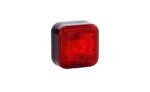 LED markeringslicht rood 12-24v 45cm kabel | MV-4200R-LD 098-MV-4200R