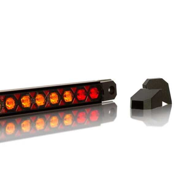 LED achterlicht Slimline universeel dynamisch knipperlicht kabel 12-24V 50cm kabel-LZD 3141-VC-5710-4