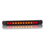 LED achterlicht Slimline universeel dynamisch knipperlicht kabel 12-24V 50cm kabel-LZD 3141-VC-5710-2