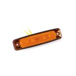 LED markeerlicht amber 12-24v 15cm. kabel-FT-079 Z LED-MV-2500A