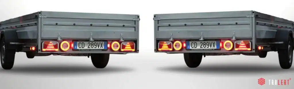 Spiegazione del collegamento dell'illuminazione del rimorchio