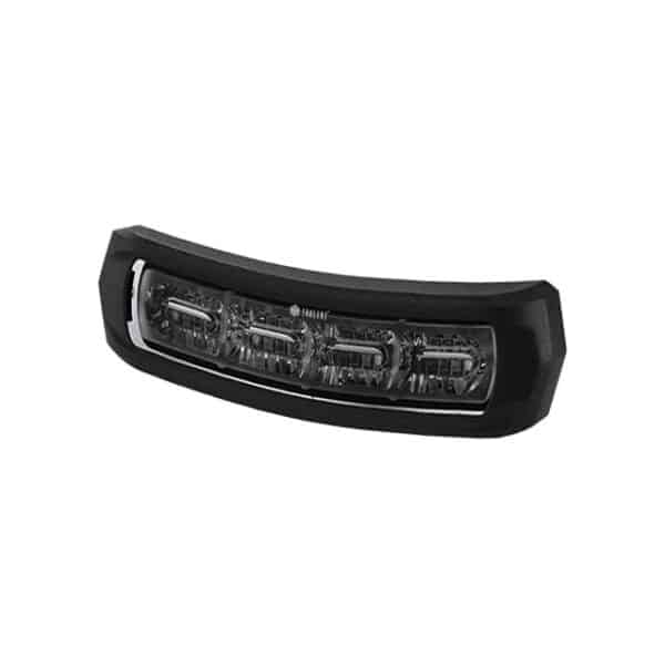 LED R65 flexi-flitser amber | 4-LED | 12-24v | 20cm kabel - Afbeelding 1