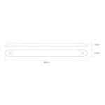 LED interieurverlichting | excl. schakelaar | 30cm. kabel | wit | 12v |. | koud wit | 1061-12 - Afbeelding 2