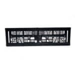 LED kentekenplaathouder incl. verlichting 12-24v, 2m. kabel | 2100