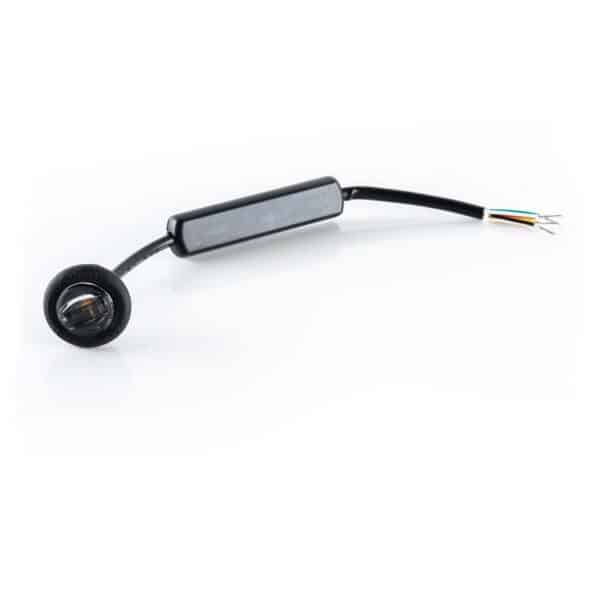 LED markeerlicht rood 12-24v 25cm kabel - Afbeelding 3