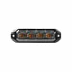 LED R65 CL2 flitser 4-LED amber 12/24v 200cm kabel