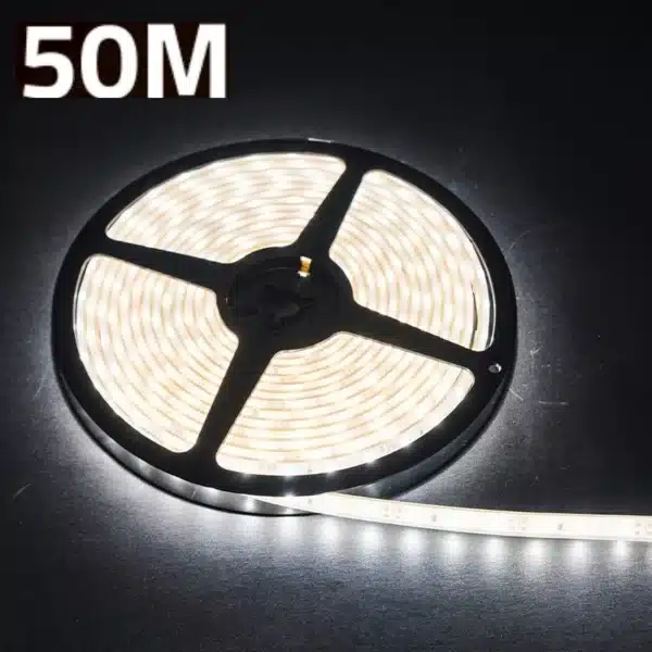 LED strip 50m rol / 12v / 1200lm per meter / 6000K / IP68 - Afbeelding 5