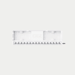 OZZ LP1 wit LED bar - Afbeelding 2