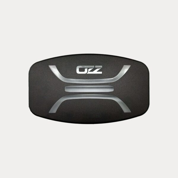Zwarte lens cover voor OZZ Oval (88105-88106) - Afbeelding 1