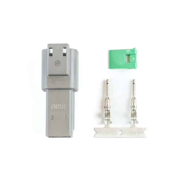 Deutsch connector 2-PIN Male / socket - Afbeelding 1