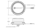 LED R65 Zwaailamp 12-24v Amber-transparant-CISPR-IP69K-1-Bouts
  | EB5101CA - Afbeelding 2