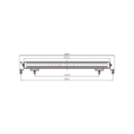 LED bar Nemesis 530 duo-color dagrijverlichting 10-32v - 53,4cm - 7560lm | LD6-9075 - Afbeelding 11