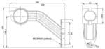 LED breedtelamp rechts, schuine steel 12-36V Superseal | M10BV-702RWA-SS - Afbeelding 3