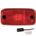 LED markeringslicht rood 12-36V 1,5mm² connector | M10MV-620R