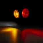 LED Breedtelamp rechts rood/wit/amber 12-24v 0,5m+1,5mm² con - Afbeelding 4