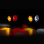 LED Breedtelamp rechts rood/wit/amber 12-24v 0,5m+1,5mm² con - Afbeelding 3