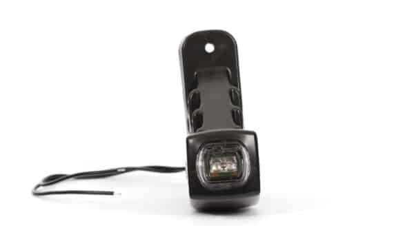 LED Breedtelamp rechts rood-wit-amber 12-24v 21cm kabel - Afbeelding 2