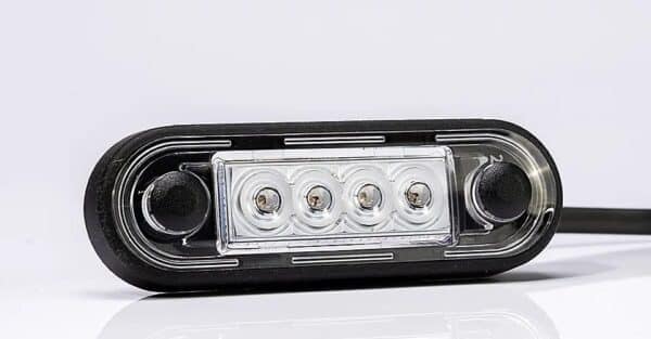 LED markeerverlichting inbouw amber 12-24v 5m. kabel - Afbeelding 7
