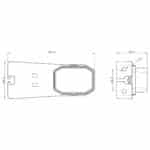 LED markeringslicht wit | 12-24v | 50cm. kabel | MV-2780W - Afbeelding 3