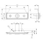 LED markeringslicht | amber | 12-24v | 50cm. kabel | 0,75mm. connector | MV-2960A - Afbeelding 3